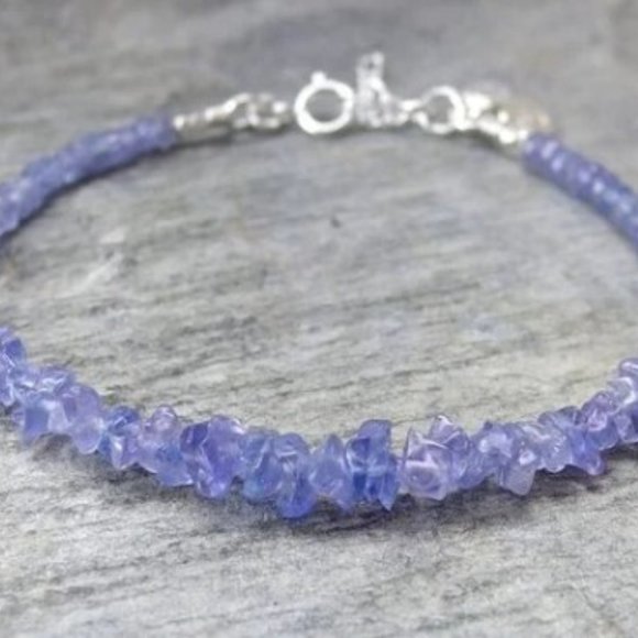 Genuine Tanzanite Bracelet - Picture 3 of 6